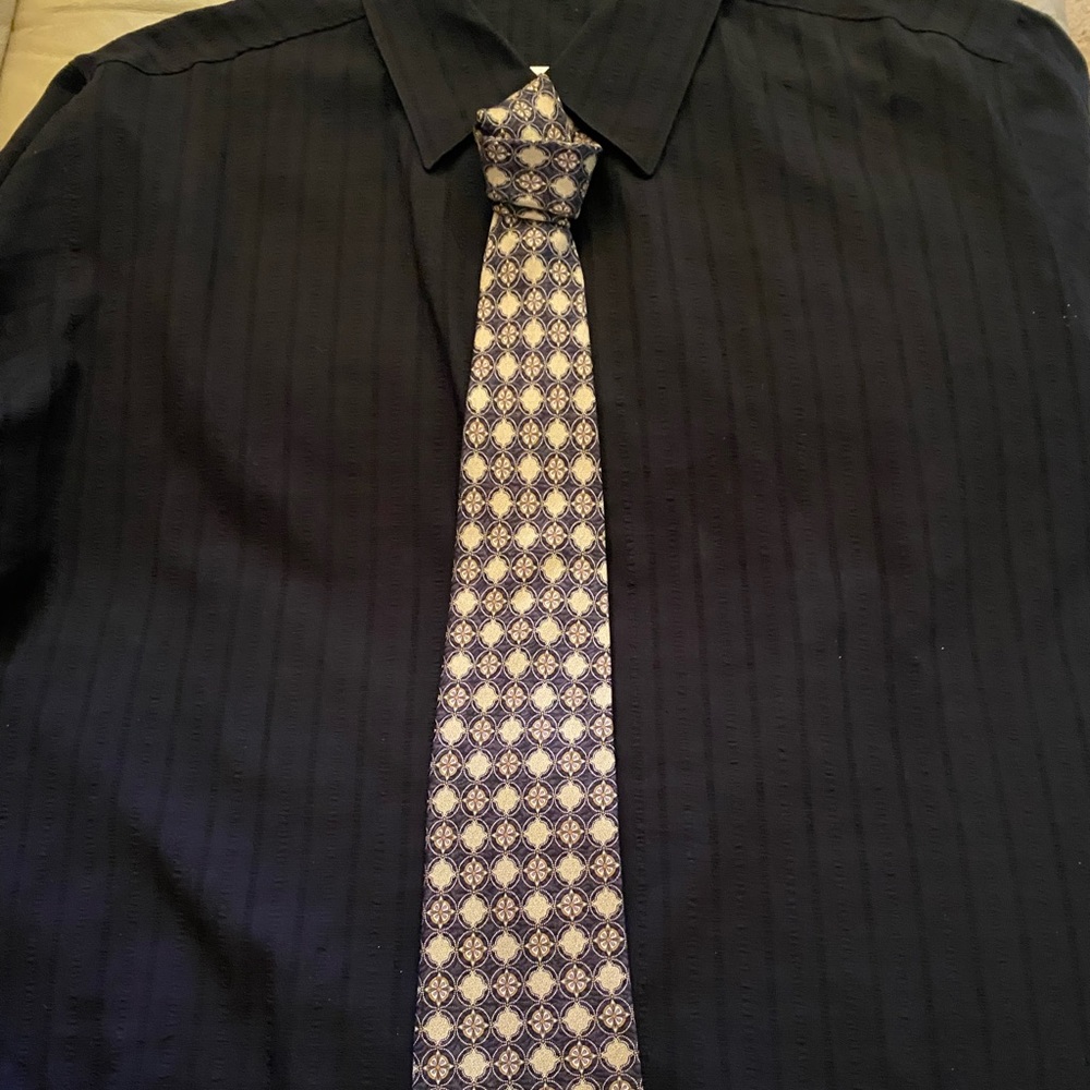 Silk Tie by Christian Dumas
